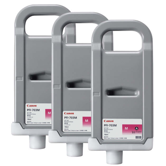 

Картридж Canon Ink tank PFI-703M Magenta (3шт.) (2965B003), PFI-703M