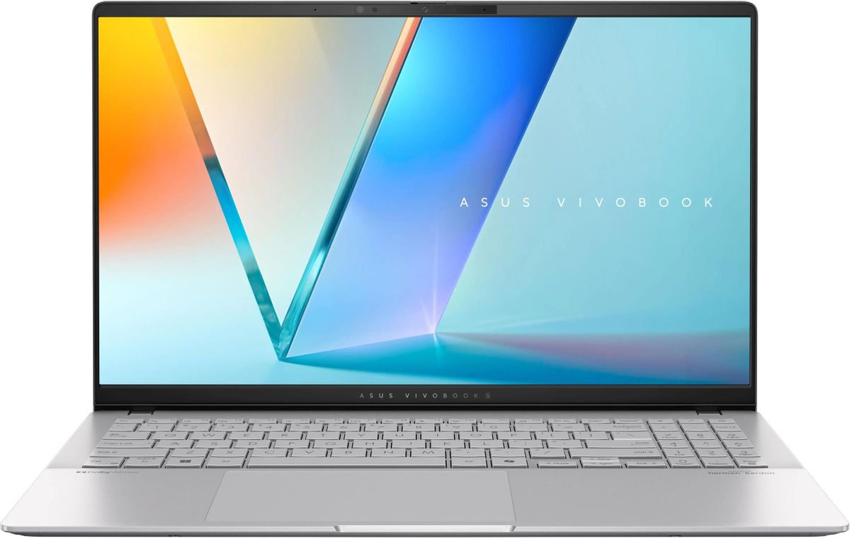 

Ноутбук ASUS VivoBook S 15 OLED S5507QA-MA052W 15.6" OLED 2880x1620, Qualcomm Snapdragon X Elite X1E 78 100 3.4 ГГц, 32Gb RAM, 1Tb SSD, W11, серебристый (90NB14Q2-M00630), S5507QA-MA052W