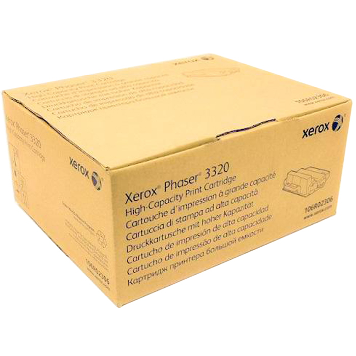 

Картридж лазерный Xerox 106R02306, черный, 11000 страниц, оригинальный для Xerox Phaser 3320, 106R02306