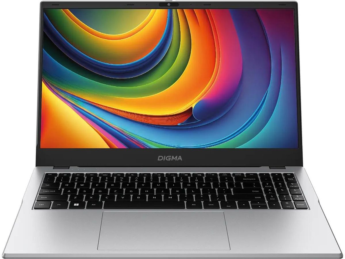 

Ноутбук Digma EVE C5802 15.6" IPS 1920x1080, Intel N100 800 МГц, 8Gb RAM, 256Gb SSD, W11Pro, серебристый (DN15N1-8CXW01), C5802