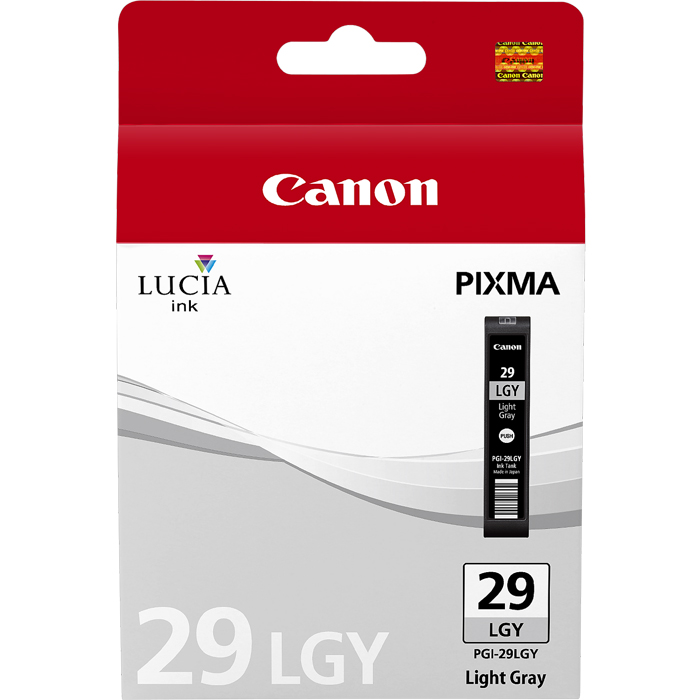 

Картридж струйный Canon PGI-29LGY (4872B001), светло-серый, оригинальный, ресурс 352 страниц для Canon Canon PIXMA-PRO-1, PGI-29LGY