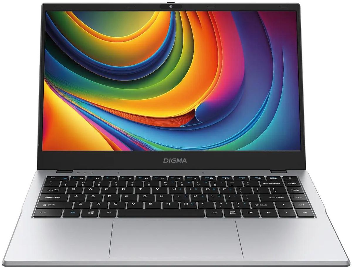 

Ноутбук Digma EVE P4851 14" IPS 1920x1080, Intel N200 1 ГГц, 8Gb RAM, 256Gb SSD, W11Pro, серебристый (DN14N2-8CXW01), P4851