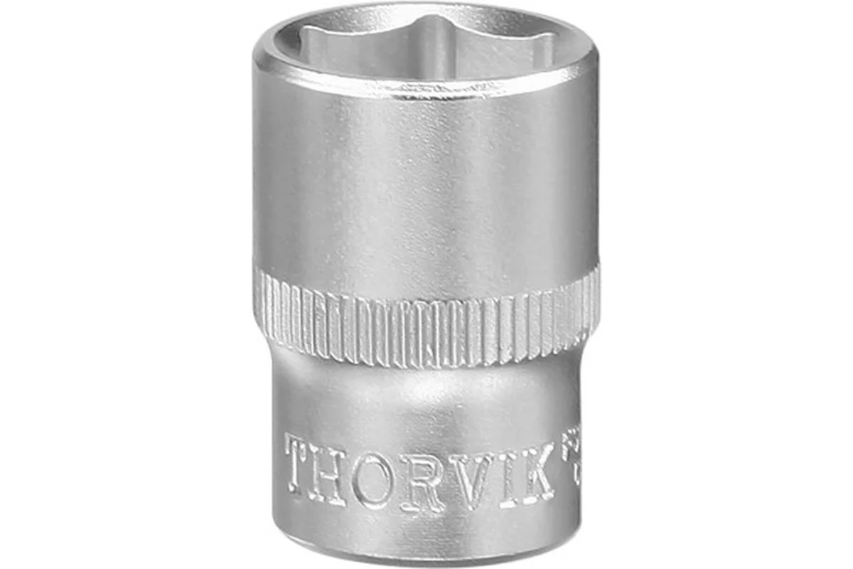 

Головка торцевая Thorvik S11S11050, шестигранная, 5 мм, 1/4" (054019), S11S11050