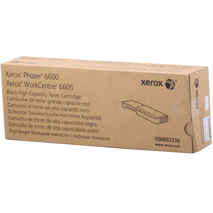 

Картридж лазерный Xerox 106R02236, черный, 8000 страниц, оригинальный для Phaser 6600, WorkCentre 6605