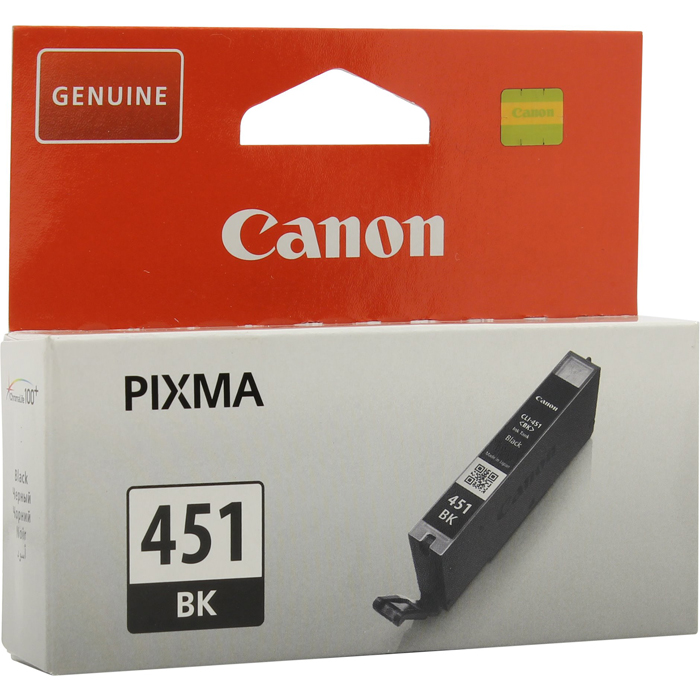 Картридж Canon CLI-451Bk (6523B001), черный