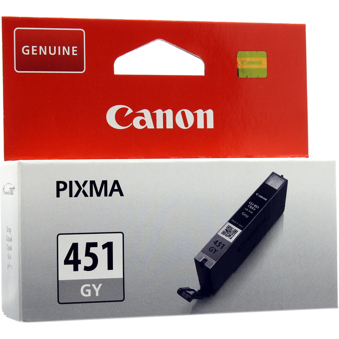 Картридж Canon CLI-451GY (6527B001), серый