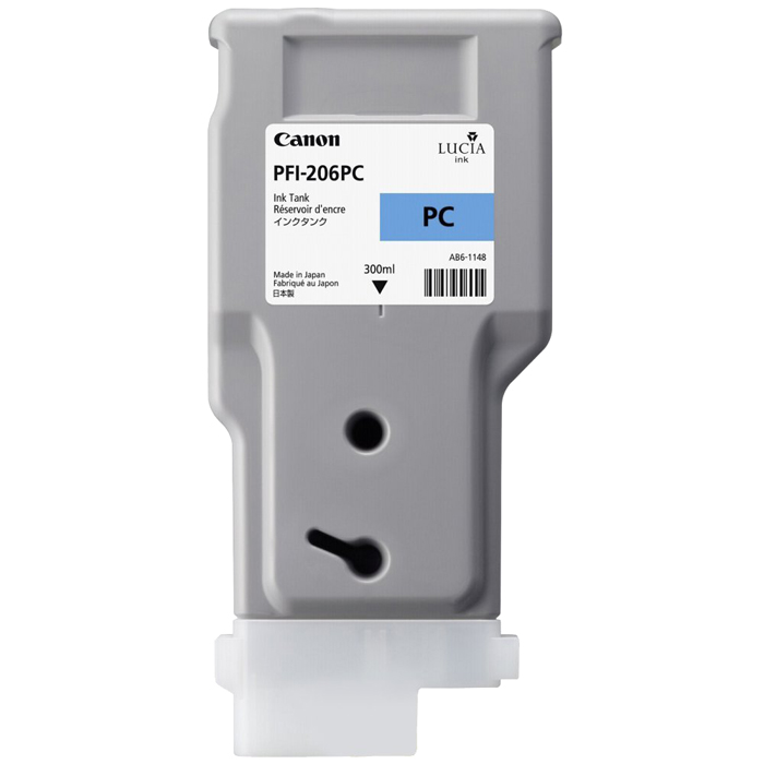 Картридж Canon PFI-206 PC (5307B001), фото голубой, 300 мл
