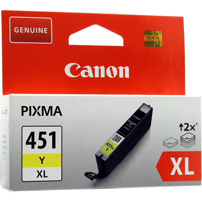 

Картридж струйный Canon CLI-451Y XL (6475B001), желтый, оригинальный, ресурс 685 страниц для Canon Canon PIXMA-iP7240 / iP8740 / iX6840 / MG5440 / MG5540 / MG5640 / MG6340 / MG6440 / MG6640 / MG7140 / MG7540 / MX924, CLI-451Y XL