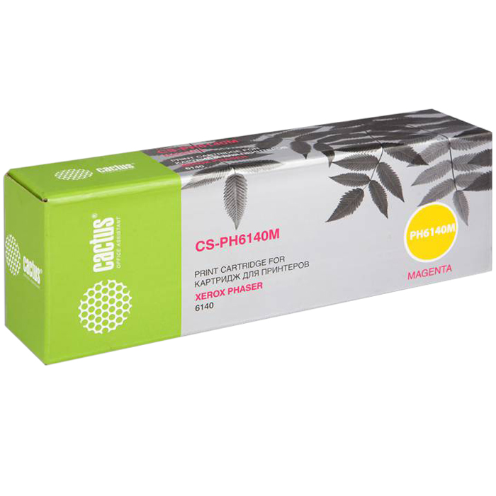 Картридж Cactus CS-PH6140M, пурпурный, 2600 страниц
