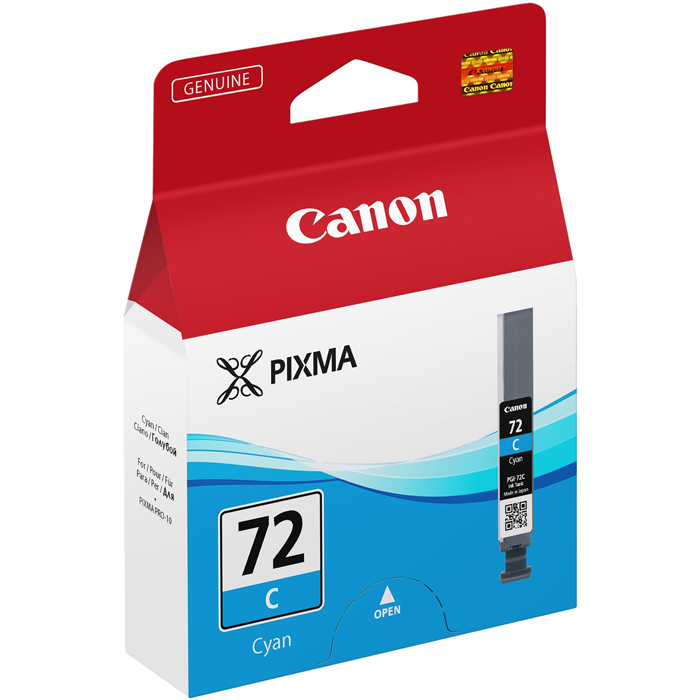 

Картридж струйный Canon PGI-72C (6404B001), голубой, оригинальный, ресурс 525 страниц для Canon Canon PIXMA-PRO-10, PGI-72C