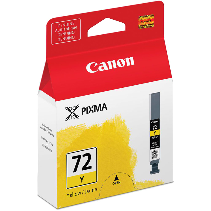 Картридж Canon PGI-72Y (6406B001), желтый, 14 мл