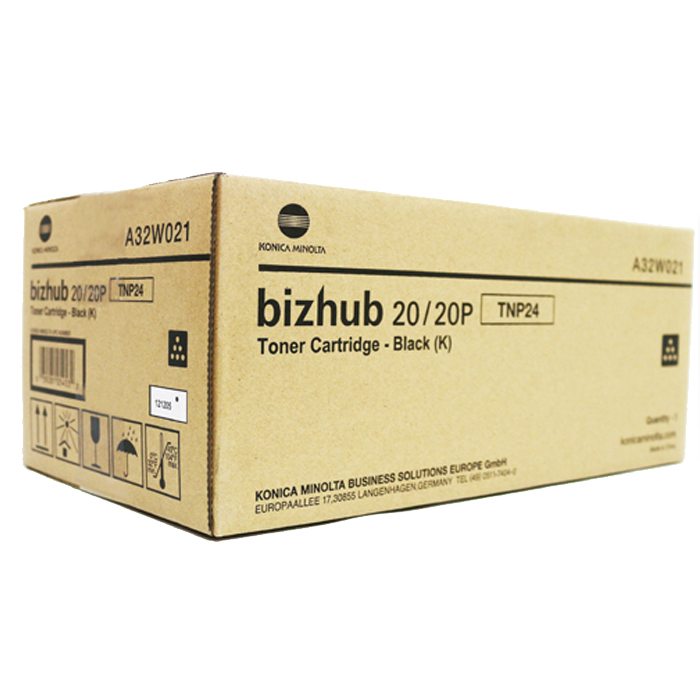 Картридж лазерный Konica Minolta TNP-24/A32W021, черный