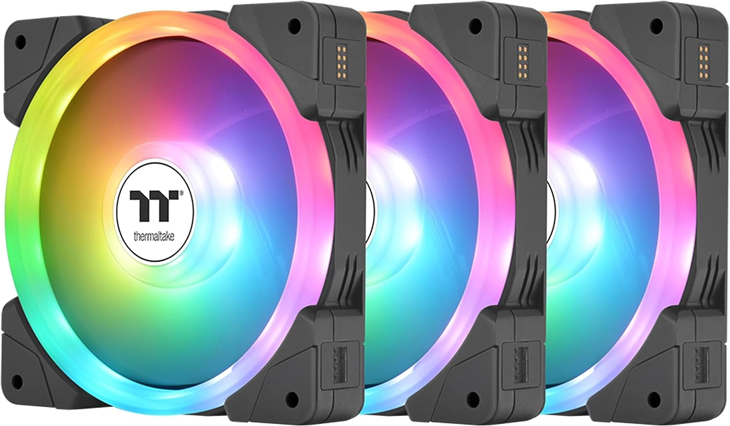 

Комплект вентиляторов Thermaltake SWAFAN EX12 ARGB, 120 мм, 2000rpm, 32.5 дБ, 4-pin PWM, 3шт, черный, ARGB подсветка (CL-F167-PL12SW-A), EX12 ARGB