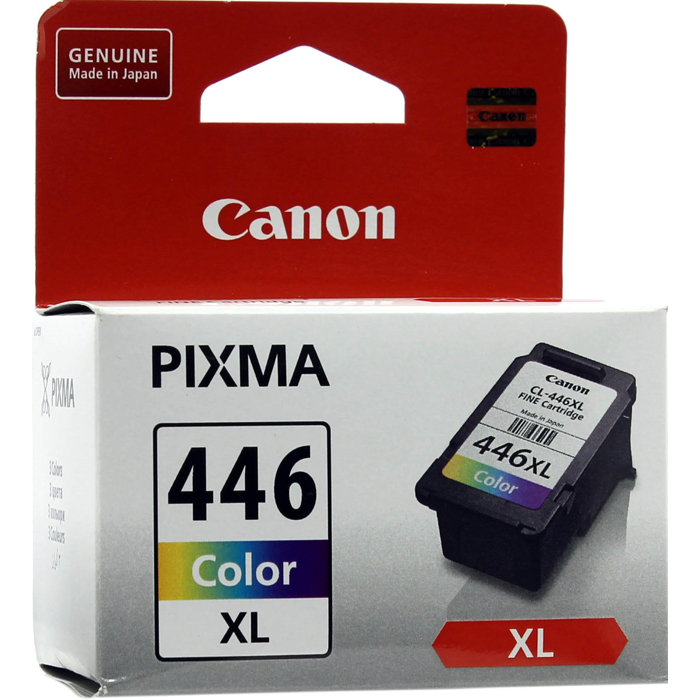 Картридж Canon CL-446XL (8284B001), голубой/пурпурный/желтый, 13 мл