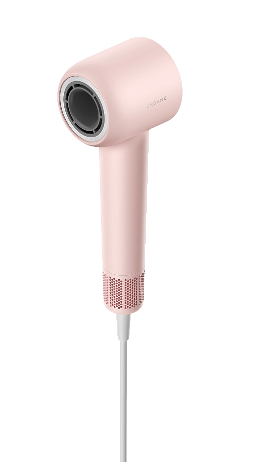 

Фен Dreame Hair Gleam AHD12A 1.6 кВт, режимов: 4, насадок: 1, розовый (AHD12A), Hair Gleam AHD12A