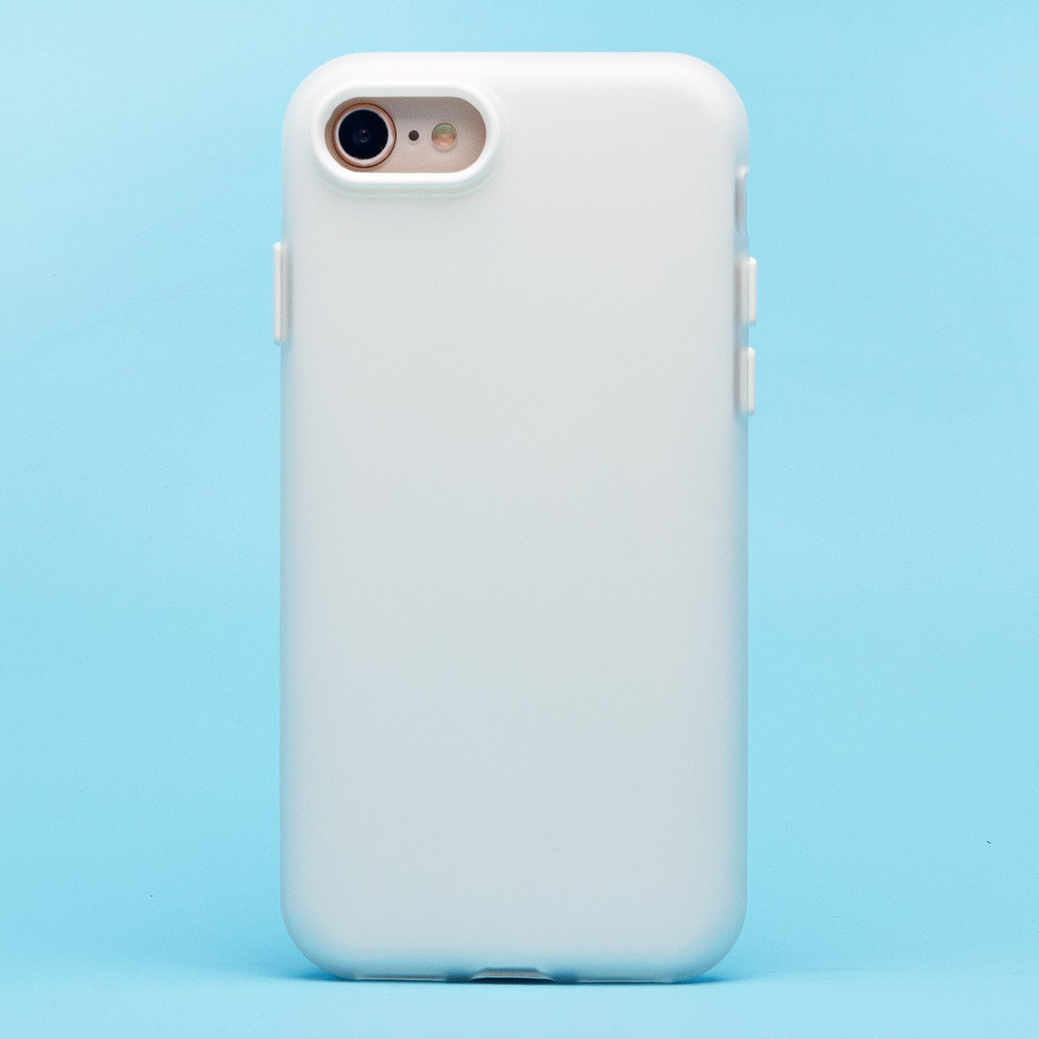 Чехол-накладка SC346 для смартфона Apple iPhone 7/8/SE 2022, силикон, белый