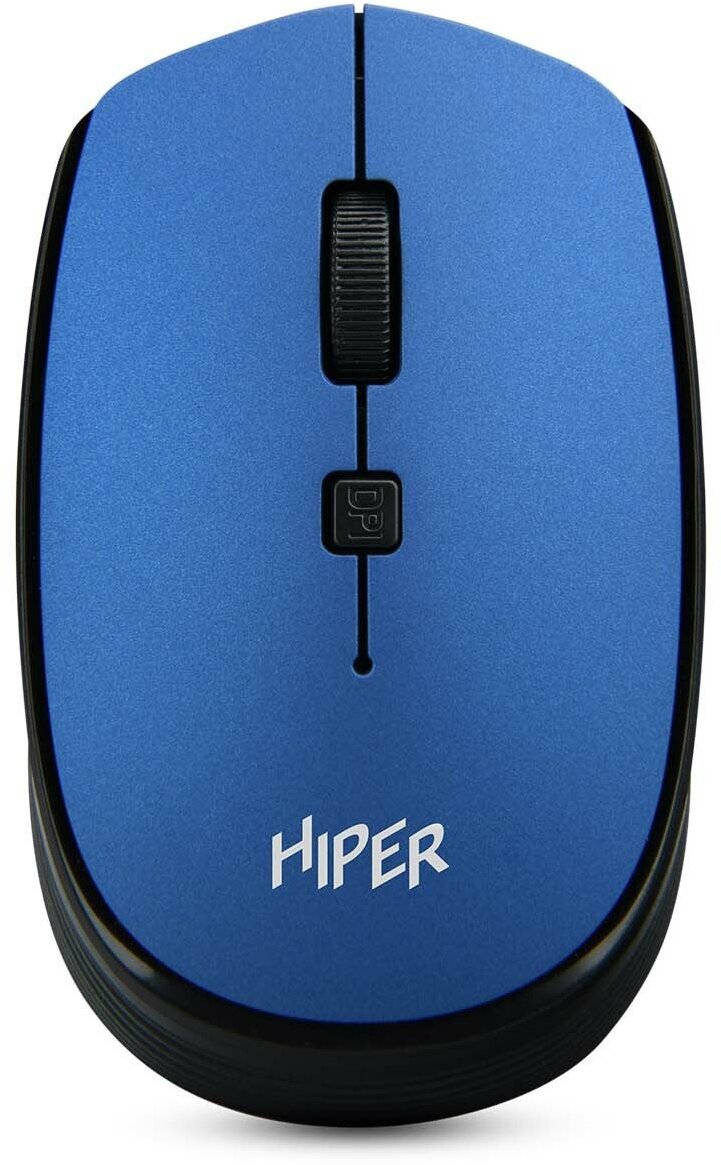 

Мышь беспроводная Hiper HOMW-083, 1600dpi, оптическая светодиодная, USB, синий (HOMW-083), HOMW-083