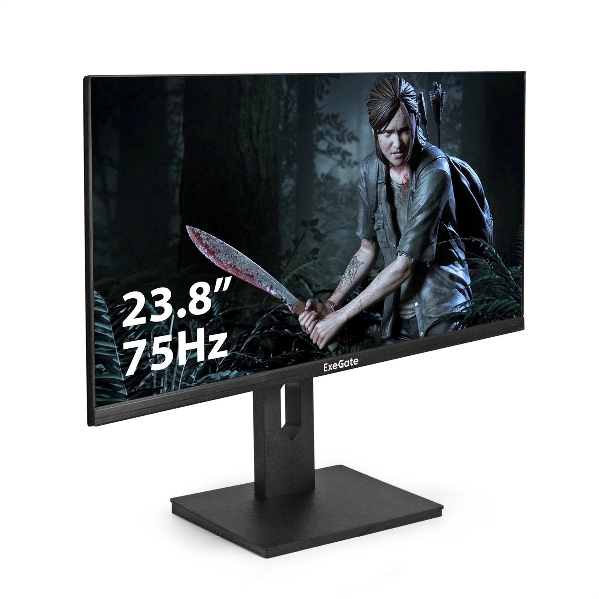 

Монитор 23.8" ExeGate Combat EV2407C VA, 1920x1080 (16:9), 250кд/м2, 165 Гц, 1 мс, 178°/178°, HDMI, DisplayPort, USB-Hub, черный (EX295591RUS), Combat EV2407C