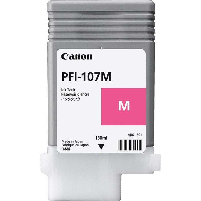 Картридж Canon PFI-107M (6707B001), пурпурный, 130 мл