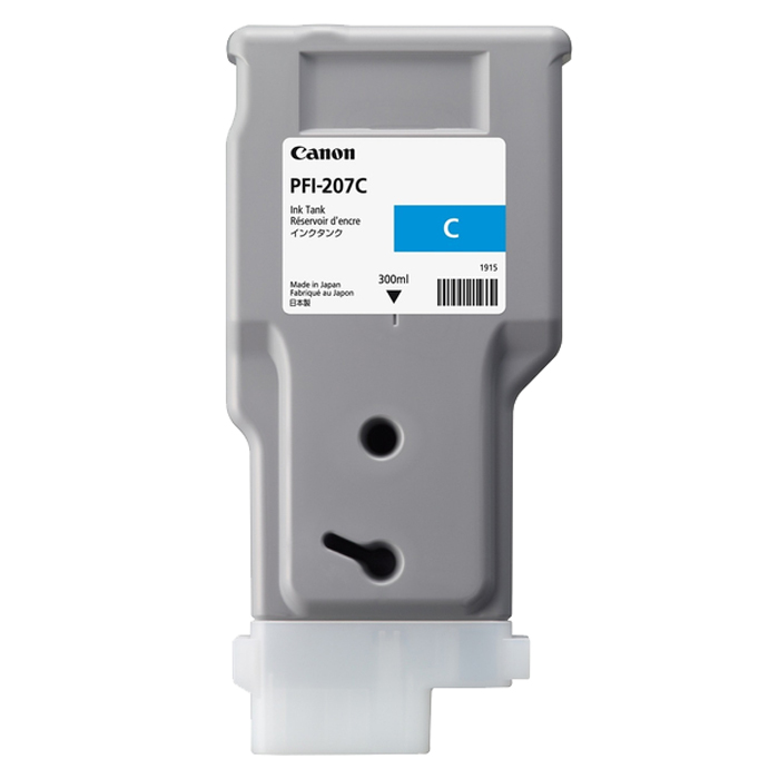 

Картридж струйный Canon PFI-207C (8790B001), голубой, оригинальный, объем 300 мл для Canon Canon imagePROGRAF-iPF680 / iPF685 / iPF780 / iPF785, PFI-207C