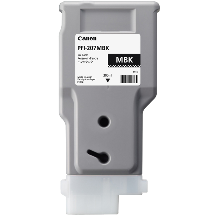 Картридж Canon PFI-207MBK (8788B001), матовый черный, 300 мл