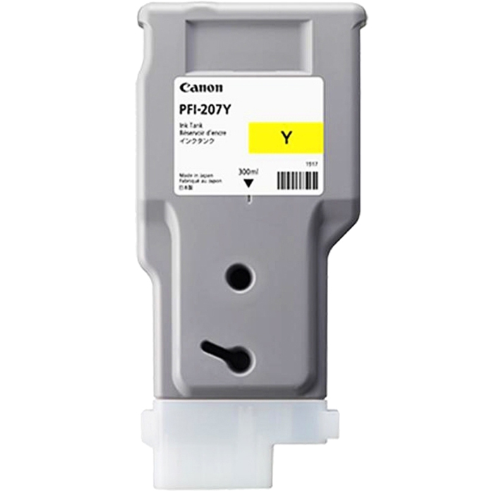 

Картридж струйный Canon PFI-207Y (8792B001), желтый, оригинальный, объем 300 мл для Canon Canon imagePROGRAF-iPF680 / iPF685 / iPF780 / iPF785, PFI-207Y