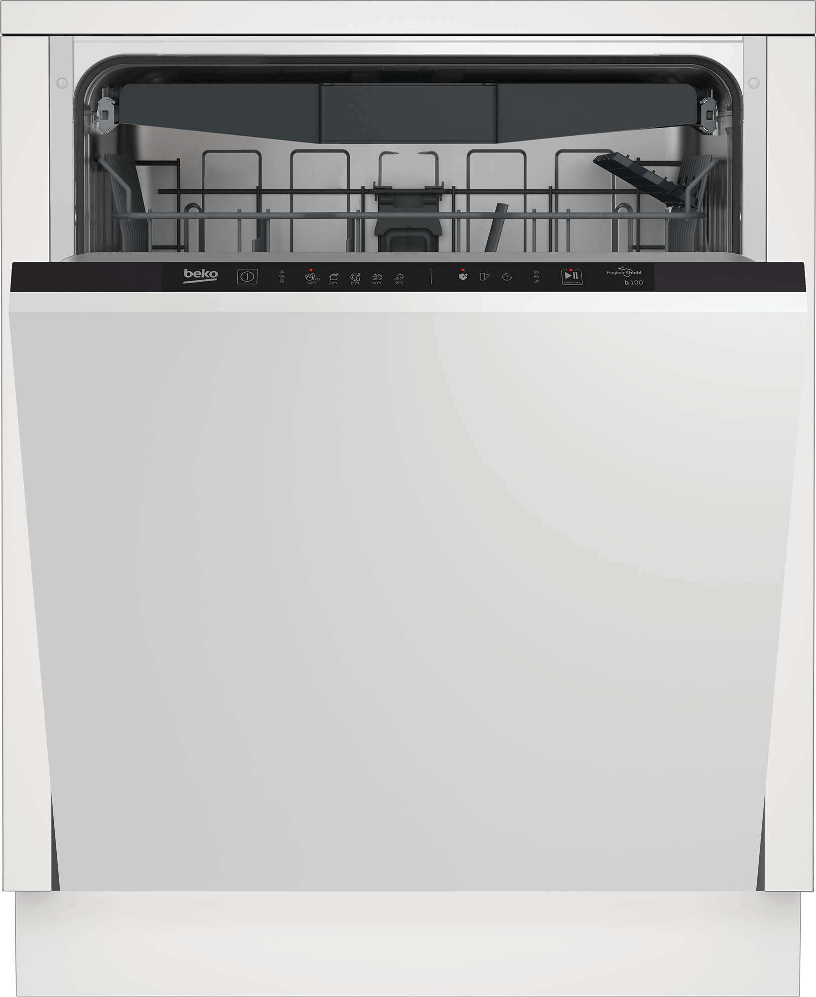 

Посудомоечная машина встраиваемая полноразмерная Beko BDIN15560, черный (7699708377), BDIN15560
