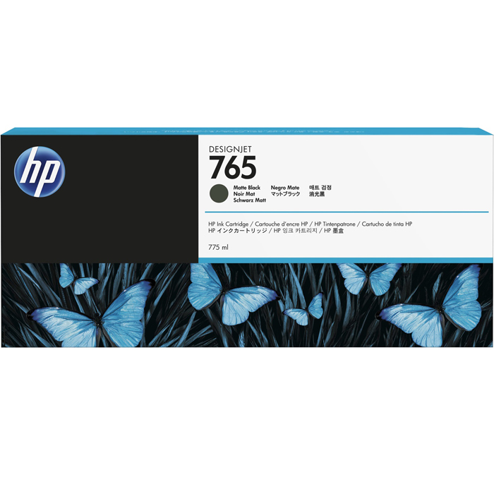 

Картридж струйный HP 765 (F9J55A), матовый черный, оригинальный, объем 775 мл для HP HP Designjet T7200, 1067 мм, 765