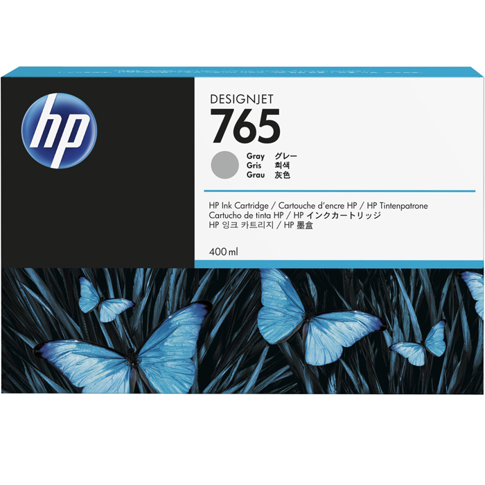 

Картридж струйный HP 765 (F9J53A), серый, оригинальный, объем 400 мл для HP HP Designjet T7200, 1067 мм, 765