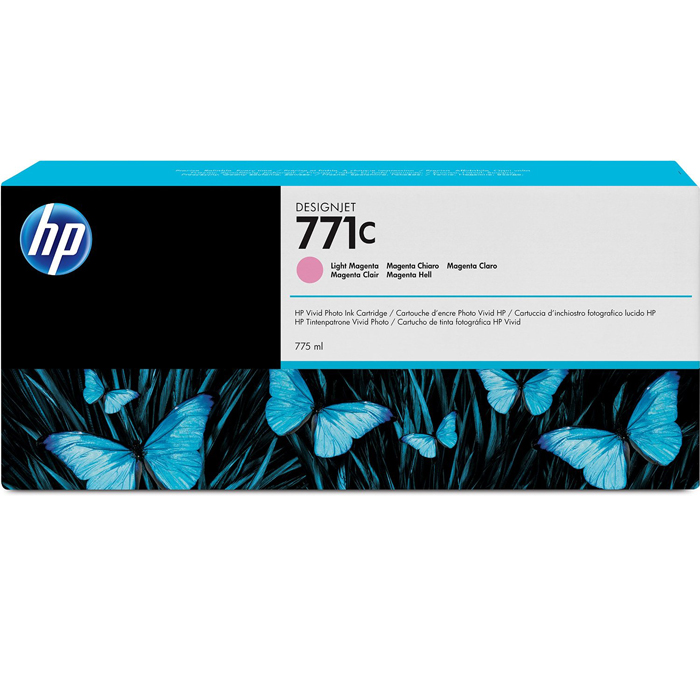 

Картридж струйный HP 771C (B6Y11A), светло-пурпурный, оригинальный, объем 775 мл для HP HP Designjet Z6200 1067 мм / 1524 мм, HP Designjet 1524 мм Z6600 / Z6800, 771C