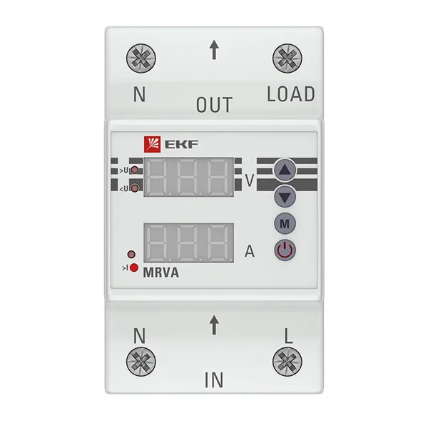 

Реле напряжения EKF MRVA, 63А, белый (MRVA-63A), MRVA