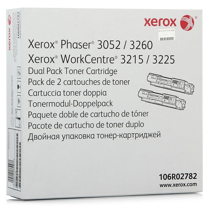 Картридж лазерный Xerox 106R02782, черный
