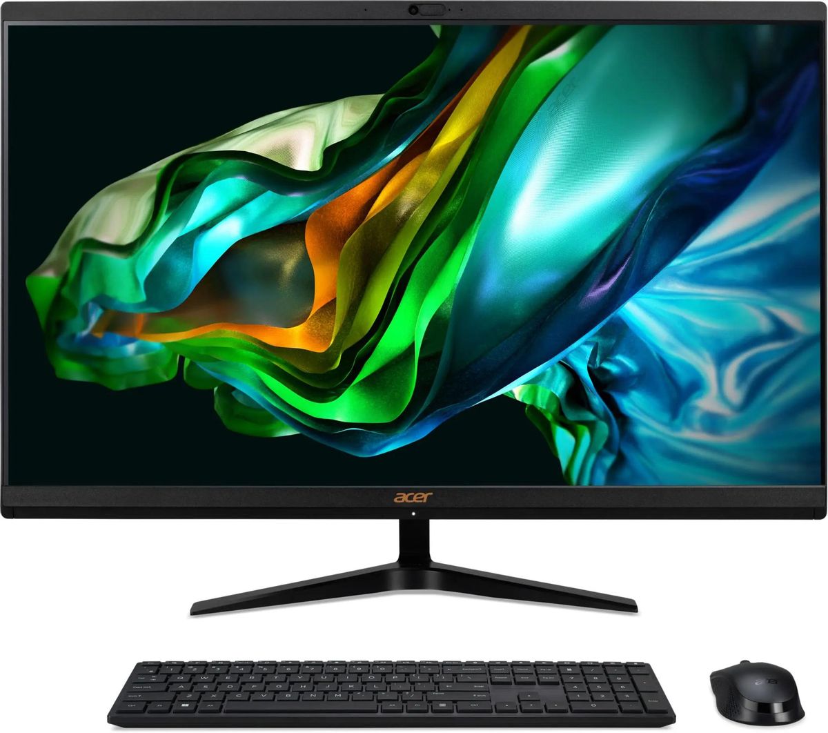 

Моноблок Acer Aspire C27-1800 27" 1920x1080, Intel Core i3-1315U 1.2 ГГц, 8Gb RAM, 512Gb SSD, Intel UHD Graphics, WiFi, BT, Cam, Eshell, черный, клавиатура, мышь (DQ.BKJCD.00A), C27-1800