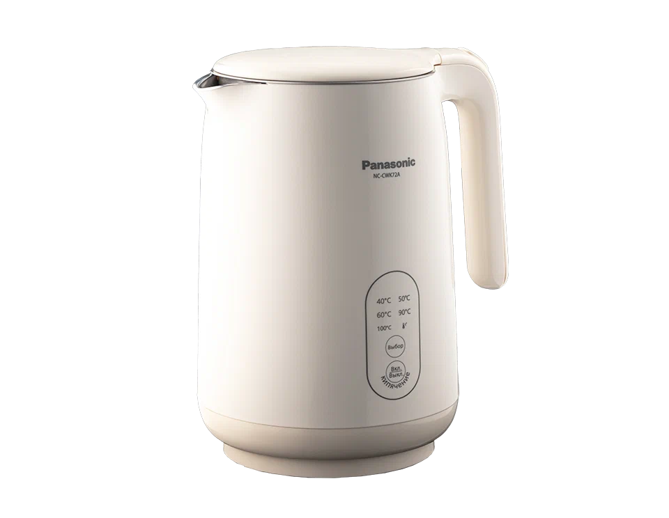 

Чайник электрический Panasonic NC-CWK72A 1.5л. 1.5 кВт, металл/пластик, бежевый (NC-CWK72A), NC-CWK72A
