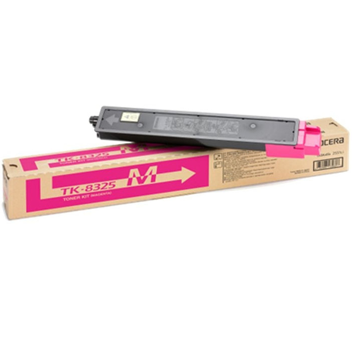 

Картридж лазерный Kyocera TK-8325M/1T02NPBNL0, пурпурный, 12000 страниц, оригинальный для Kyocera TASKalfa 2551ci, TK-8325M