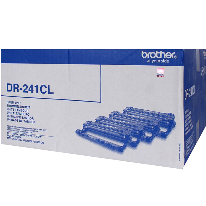 

Драм-картридж (фотобарабан) Brother DR-241CL, 15000, оригинальный, для HL-3140CW, HL-3150CDW, HL-3170CDW, DCP-9020CDW, MFC-9140CDN, MFC-9330CDW, MFC-9340CDW, DR-241CL