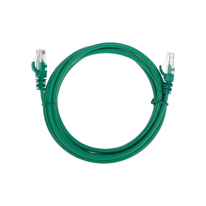 

Патч-корд UTP кат.5e, 2 м, RJ45-RJ45, зеленый, CU, LSZH, REXANT (02-0106-2)