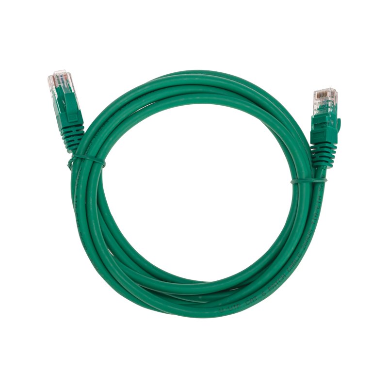 

Патч-корд UTP кат.6, 2 м, RJ45-RJ45, зеленый, CU, LSZH, REXANT (02-0296-2)