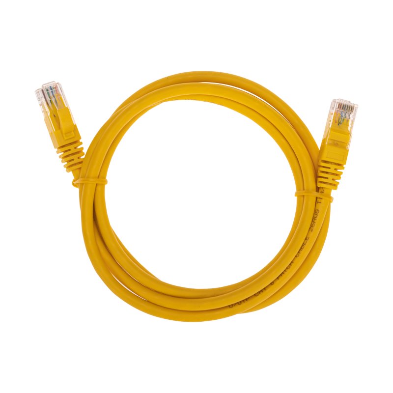 

Патч-корд UTP кат.6, 1.5 м, RJ45-RJ45, желтый, CU, LSZH, REXANT (02-0295-105)