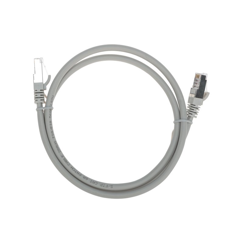 

Патч-корд SSTP кат.6a, 1 м, RJ45-RJ45, серый, CU, LSZH, REXANT (02-0390-1)