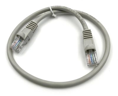 

Патч-корд UTP кат.5e, 1 м, RJ45-RJ45, серый, LSZH, Buro (UTP-5E-1M-G-LSZH)