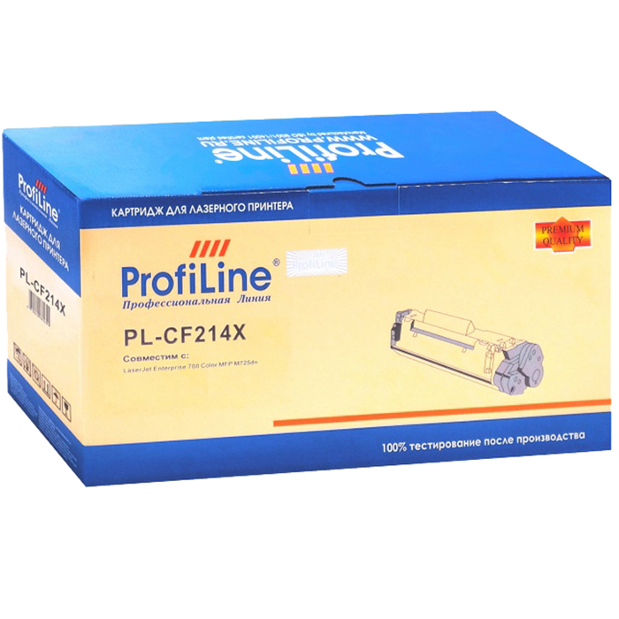 

Картридж лазерный ProfiLine PL-CF214X (CF214X), черный, 17500 страниц, совместимый для LaserJet Enterprise 700 M712dn/M712n/M712xh/M725