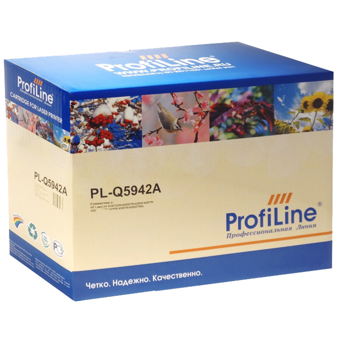 

Картридж лазерный ProfiLine PL-Q5942A (Q5942A), черный, 10000 страниц, совместимый, для LJ 4240/4240N/4250/4250DTN/4250DTNSL/4250N/4250TN/4350/4350DTN/4350DTNSL/4350N/4350TN