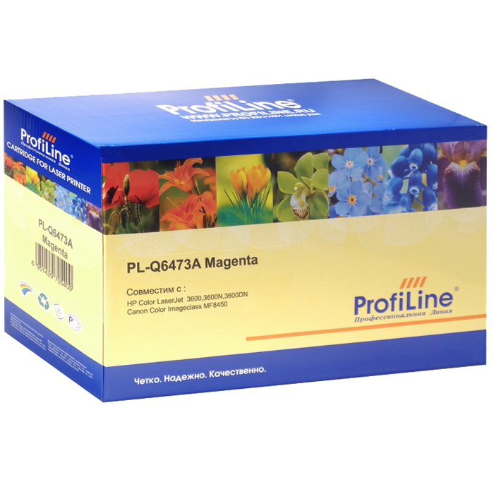 

Картридж лазерный ProfiLine PL-Q6473A/711-M (Q6473A), пурпурный, 4000 страниц, совместимый, для CLJ CP3505/3600/3600N/3600DN/3800/3800N/3800DN/3800DTN, Canon LBP5300/LBP5360