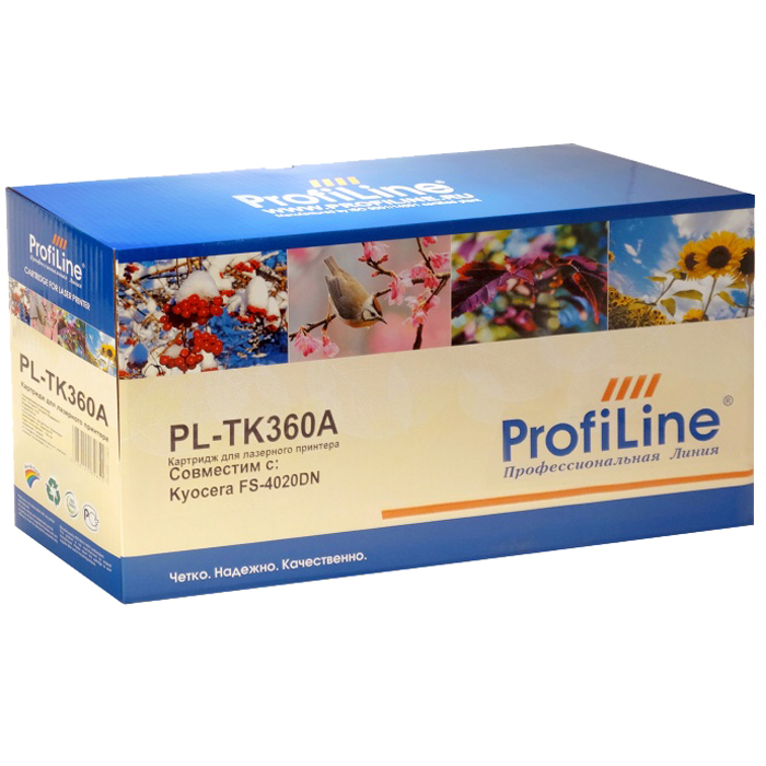 

Картридж лазерный ProfiLine PL-TK-360 (TK-360), черный, 20000 страниц, совместимый для Kyocera Mita FS-4020DN