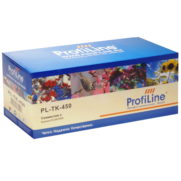 

Тонер-кит ProfiLine PL-TK-450 для принтеров Kyocera FS-6970DN 15000 копий, Черный