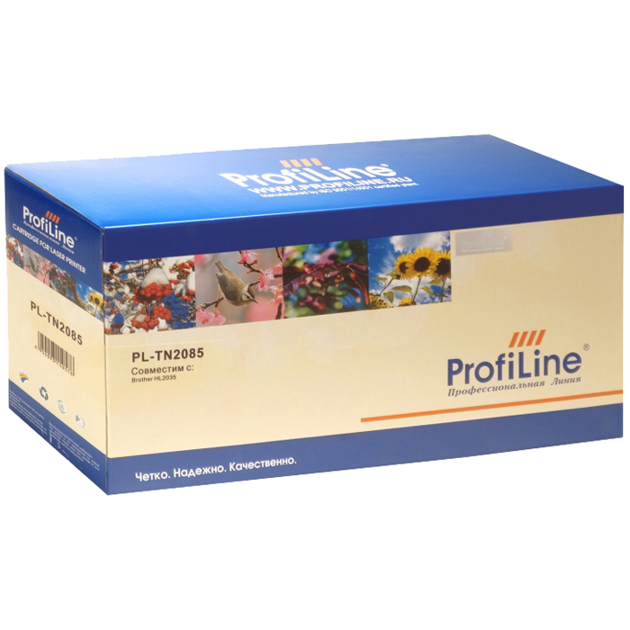 

Картридж лазерный ProfiLine PL-TN-2085 (TN-2085), черный, 1500 страниц, совместимый для Brother HL-2035