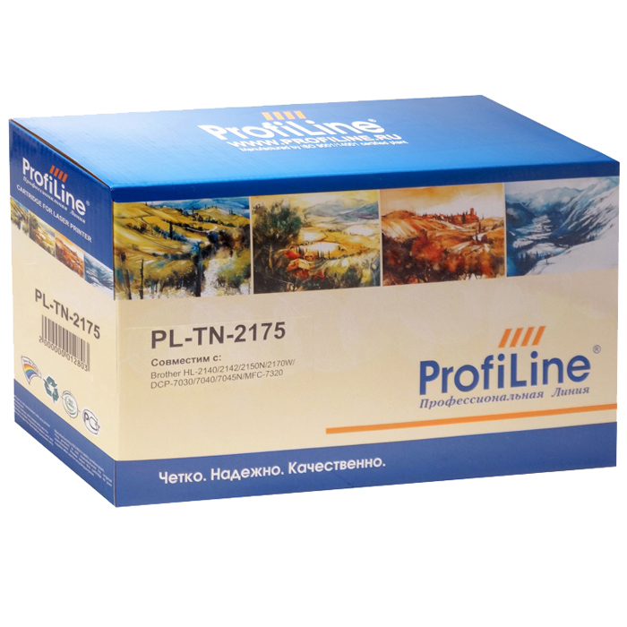 

Картридж лазерный ProfiLine PL-TN-2175, черный, 2600 страниц, совместимый для Brother HL-2140/2142/2150N/2170W/DCP-7030/7040/7045N/MFC-7320