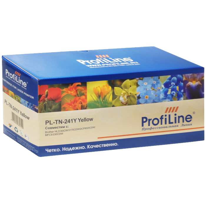 

Картридж лазерный ProfiLine PL-TN-241Y (TN-241Y), желтый, 1400 страниц, совместимый для Brother HL3140CW/3170CDW/DCP9020CDW/MFC9330CDW