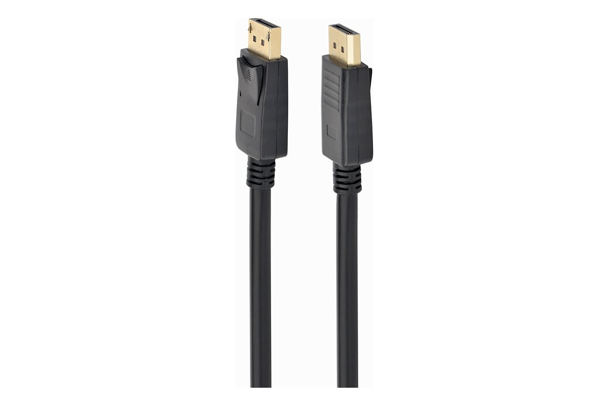 

Кабель DisplayPort (19M)-DisplayPort (19M) v1.2 4K, 1.8 м, черный Fillum (FL-C-DP1.2M-DP1.2M-1.8M)